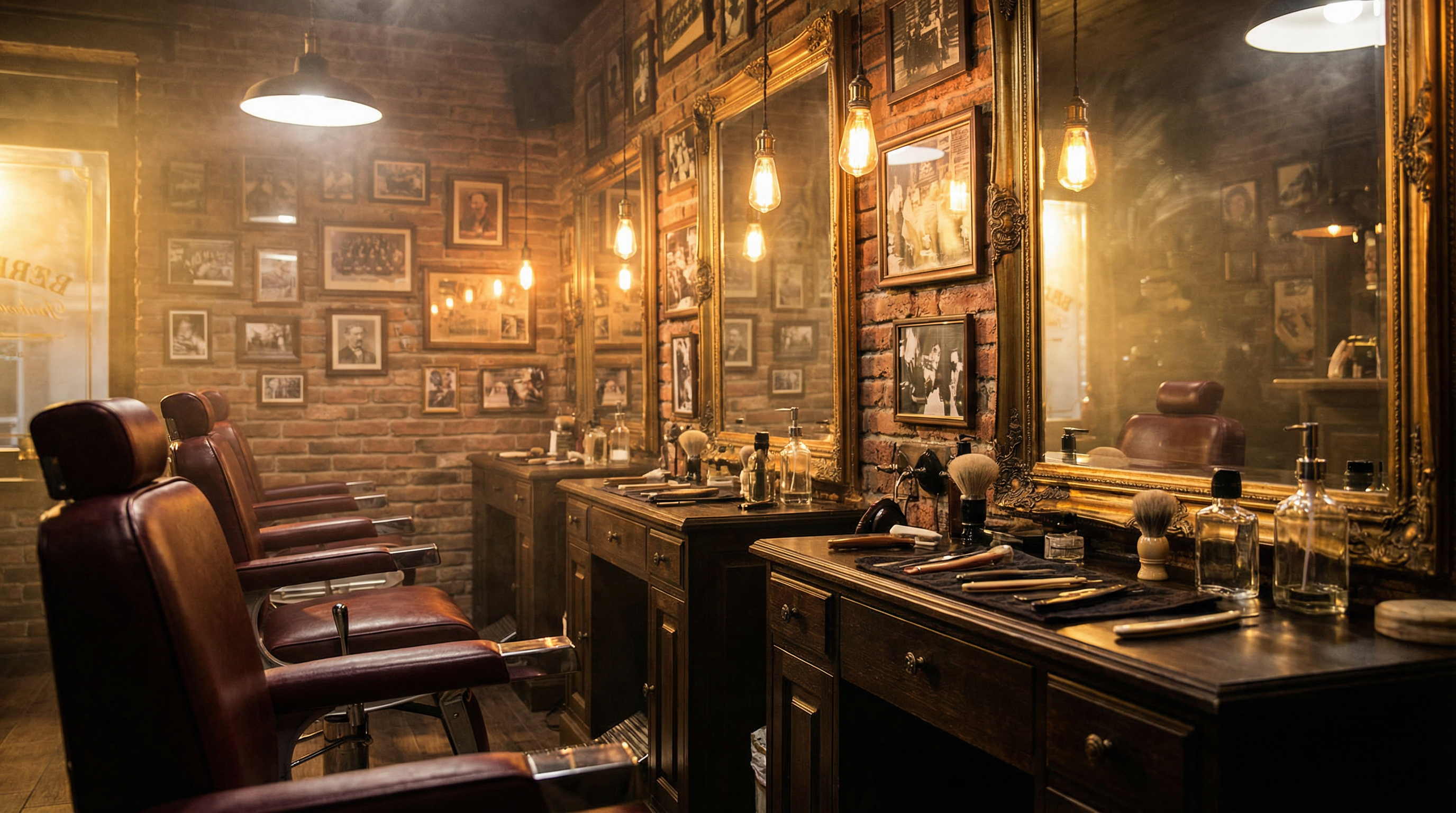 New Ethic Barbershop Interior